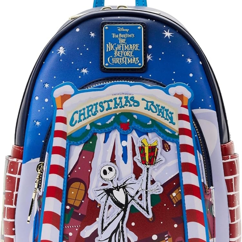 Loungefly x NBC Christmas Town Mini Backpack - Festive Frights